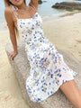 Franshesca French Summer Women Strap Floral Dresses - Vestir en Moda