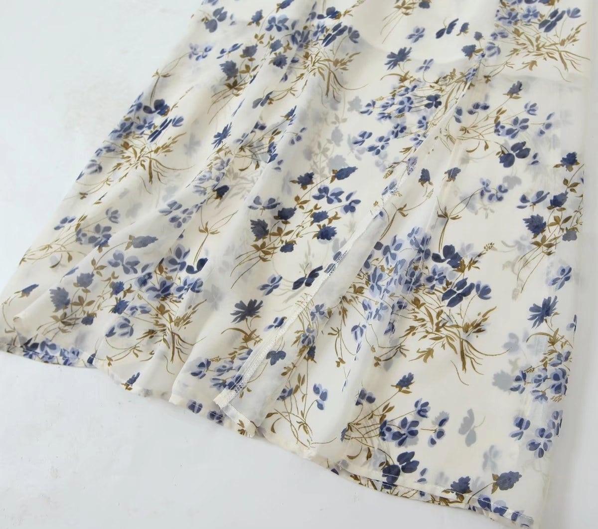 Franshesca French Summer Women Strap Floral Dresses - Vestir en Moda