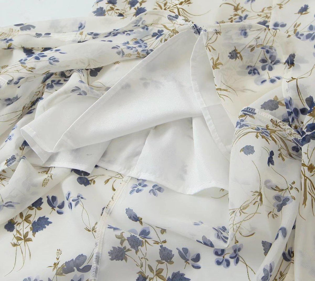 Franshesca French Summer Women Strap Floral Dresses - Vestir en Moda