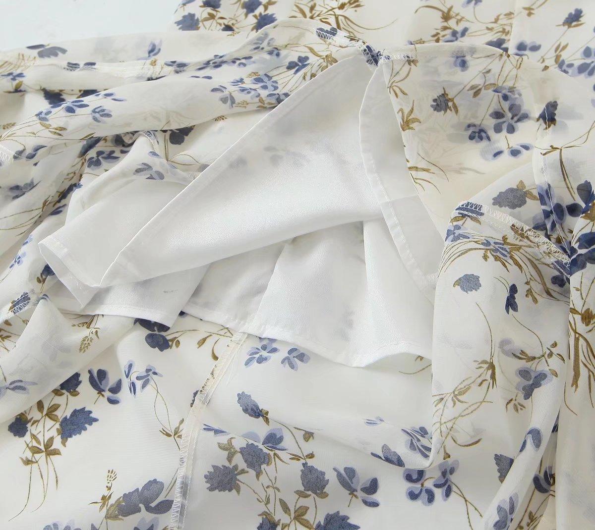 Franshesca French Summer Women Strap Floral Dresses - Vestir en Moda