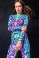 Gardenia Woman Sexy Element Blue Jumpsuits - Vestir en Moda