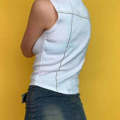 Germayoni Casual Style V-Neck Tank