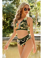 Giavanna Summer Printed V Neck Bikini Sets - Vestir en Moda