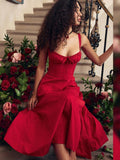 Gisela Elegant A Line Midi Dresses Sexy - Vestir en Moda