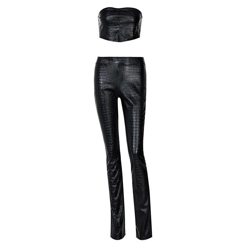 Giulia Scale Wrapped Trousers Casual Sets to Women - Vestir en Moda