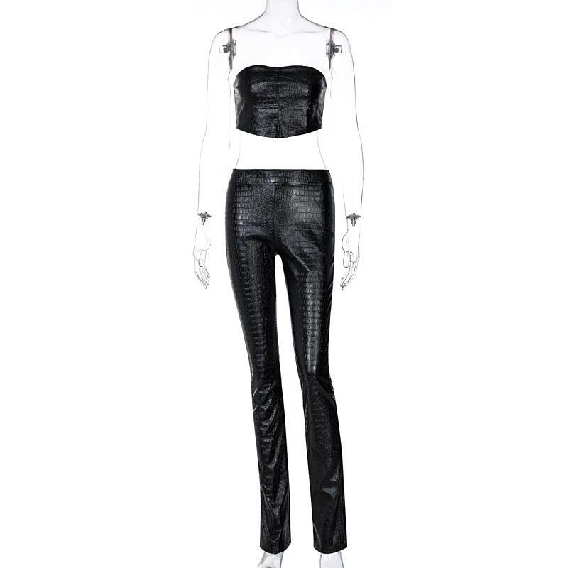 Giulia Scale Wrapped Trousers Casual Sets to Women - Vestir en Moda