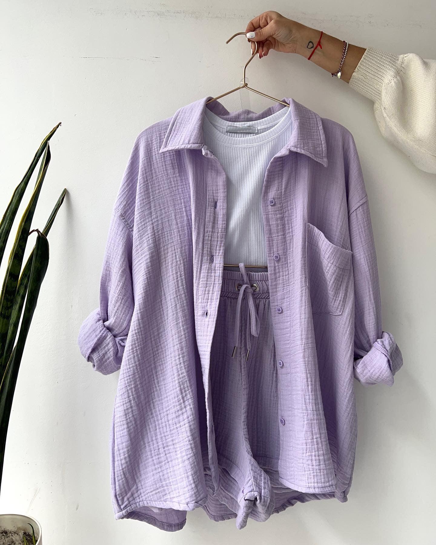 Giulia Solid Color Two Piece Set Women - Vestir en Moda
