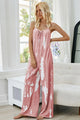 Glenda Tie-Dye Spaghetti Strap Jumpsuits with Pockets - Vestir en Moda