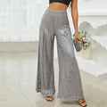 Harley Fashion Wear High Quality Design High End Sequined Loose Pants - Vestir en Moda