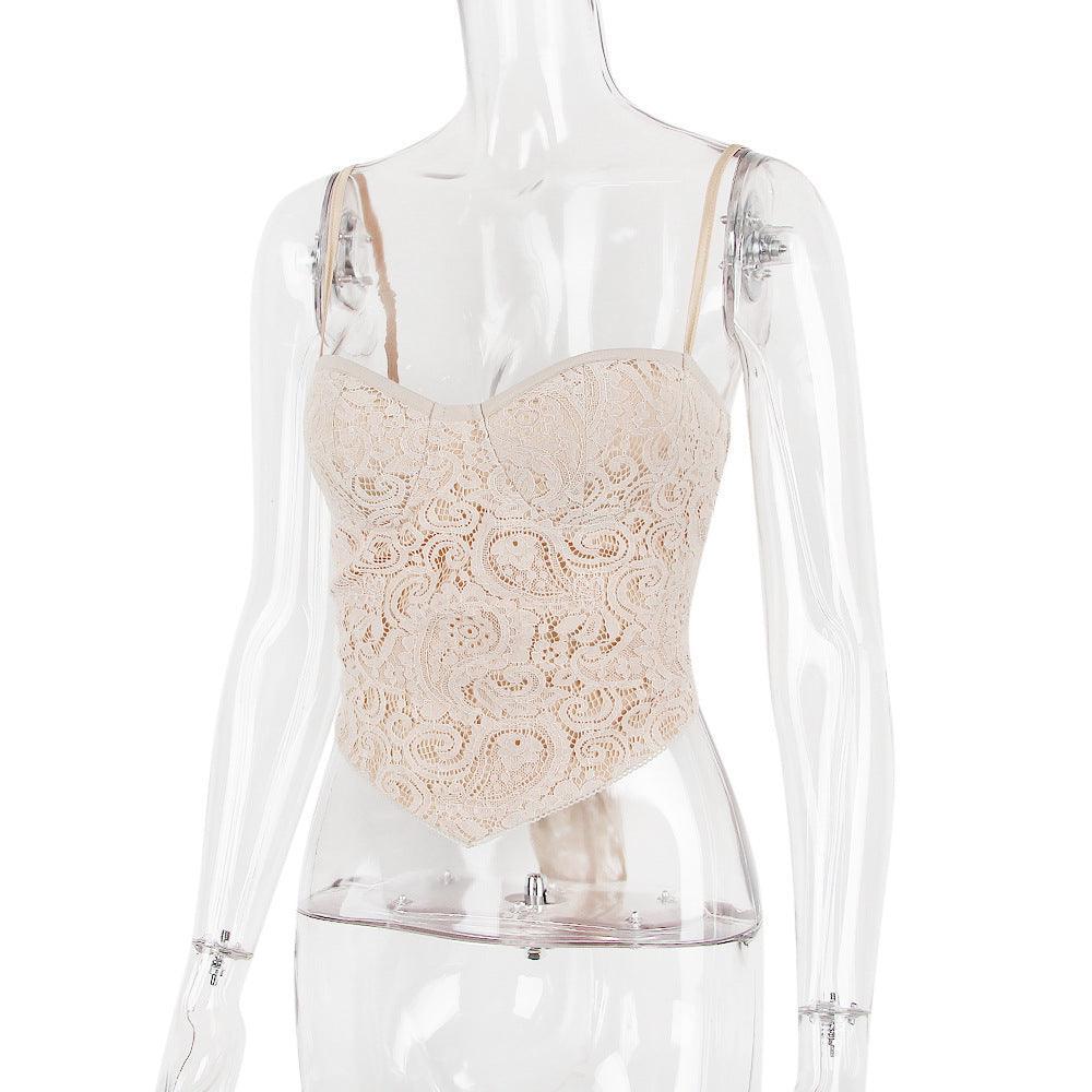 Harley Slim Fit Backless Irregular Asymmetric Cropped Sexy Top - Vestir en Moda