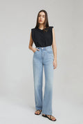 Coney Island Whitefish High Rise Wide Jeans