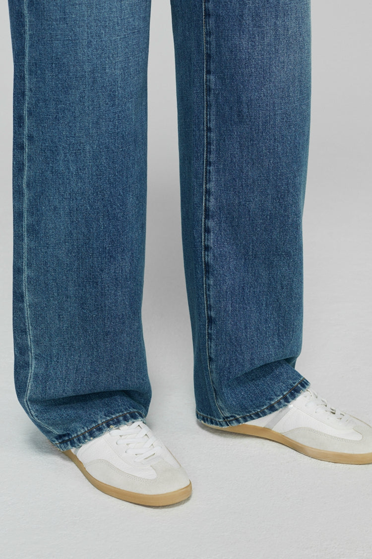 Coney Island Whitefish High Rise Wide Jeans