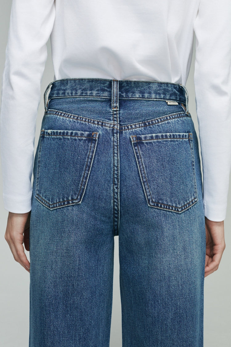 Coney Island Whitefish High Rise Wide Jeans