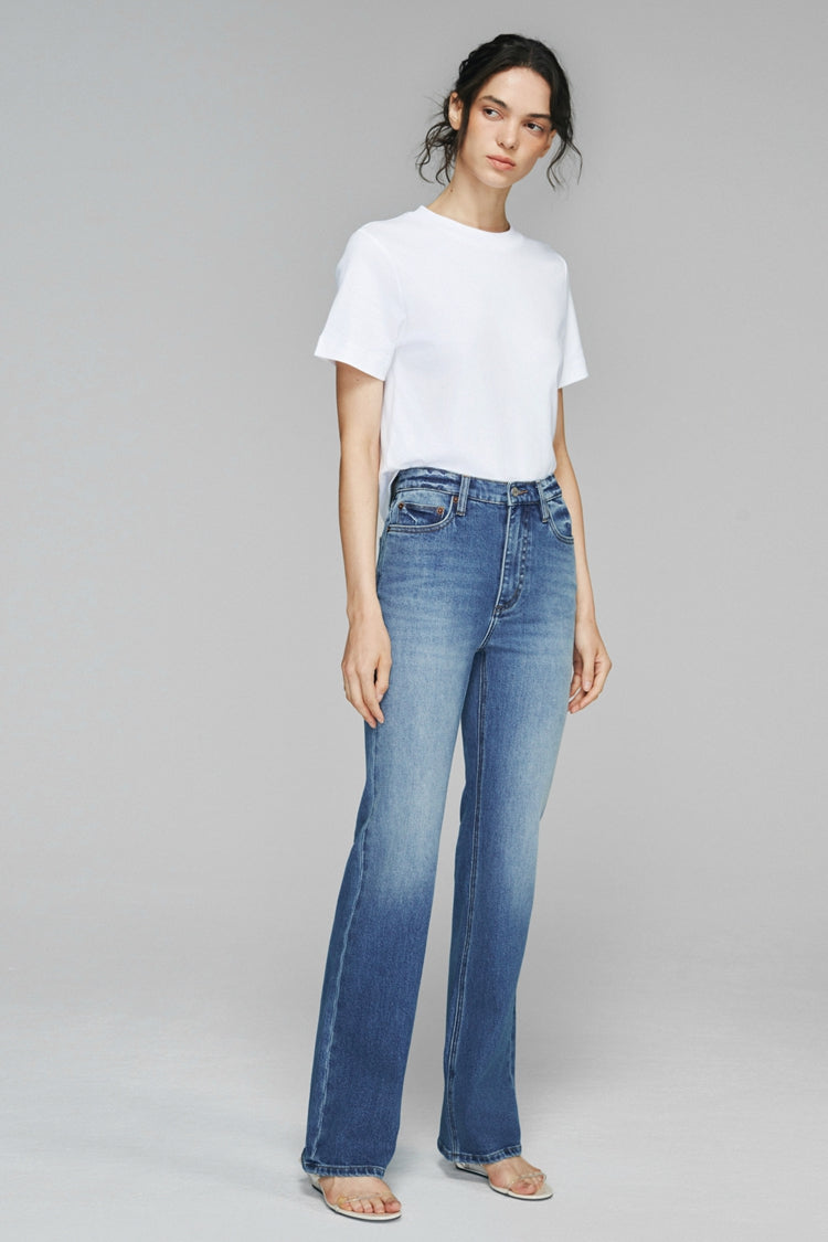 Barbara High Rise Bootcut Jeans