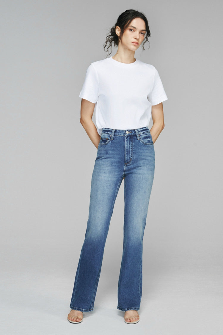 Barbara High Rise Bootcut Jeans