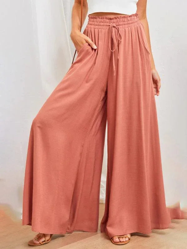 Holly Casual Wide Leg Explosive Style Loose Casual Fashion Trousers - Vestir en Moda