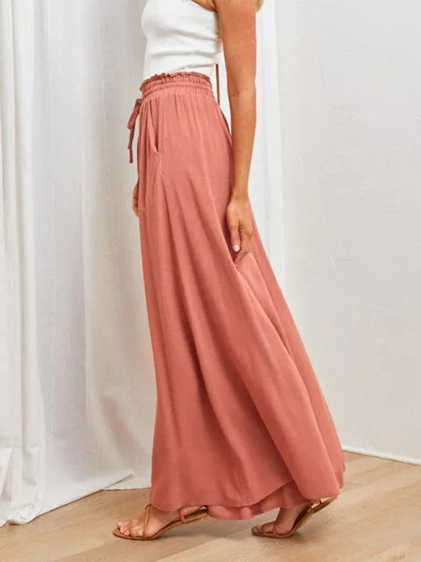 Holly Casual Wide Leg Explosive Style Loose Casual Fashion Trousers - Vestir en Moda
