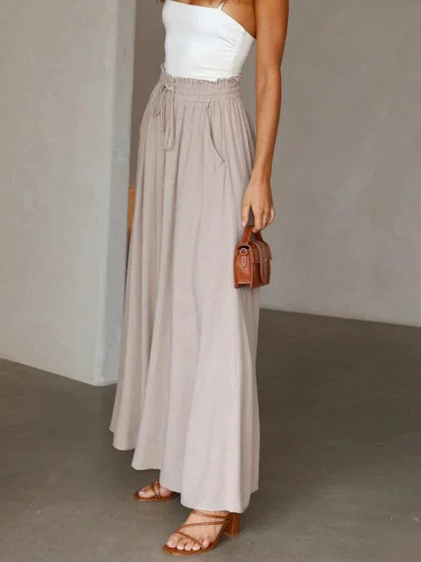Holly Casual Wide Leg Explosive Style Loose Casual Fashion Trousers - Vestir en Moda