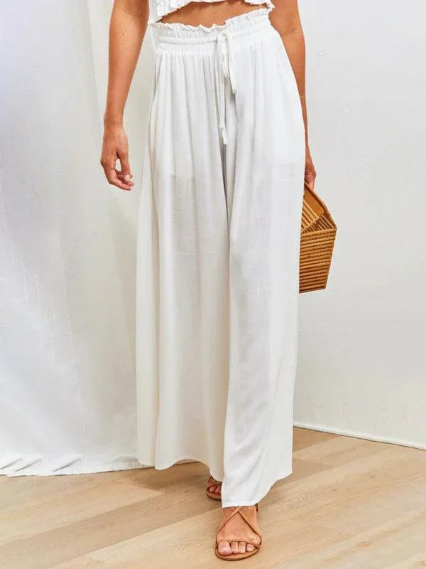 Holly Casual Wide Leg Explosive Style Loose Casual Fashion Trousers - Vestir en Moda
