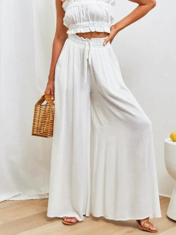 Holly Casual Wide Leg Explosive Style Loose Casual Fashion Trousers - Vestir en Moda