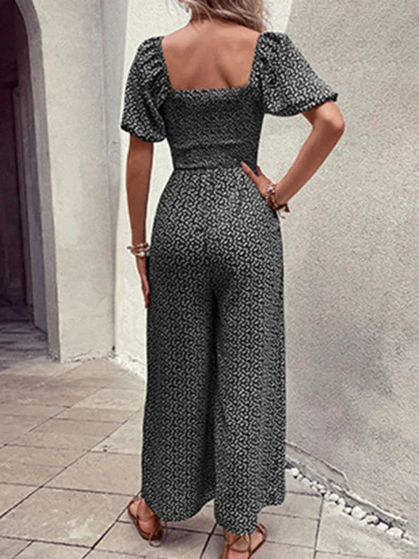Pillar New Fashion Printed Jumpsuit