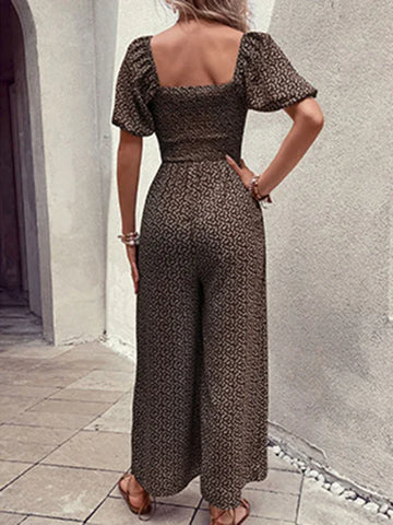 Pillar New Fashion Printed Jumpsuit