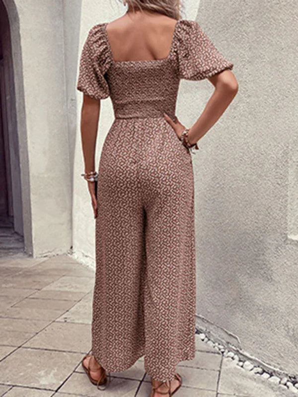 Pillar New Fashion Printed Jumpsuit