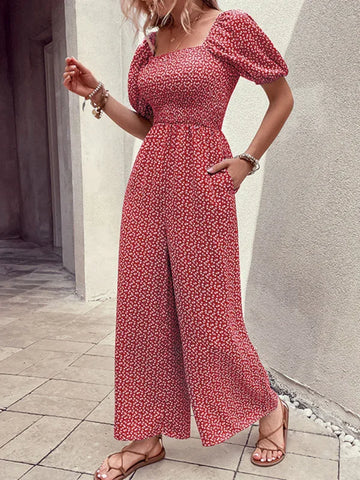 Pillar New Fashion Printed Jumpsuit