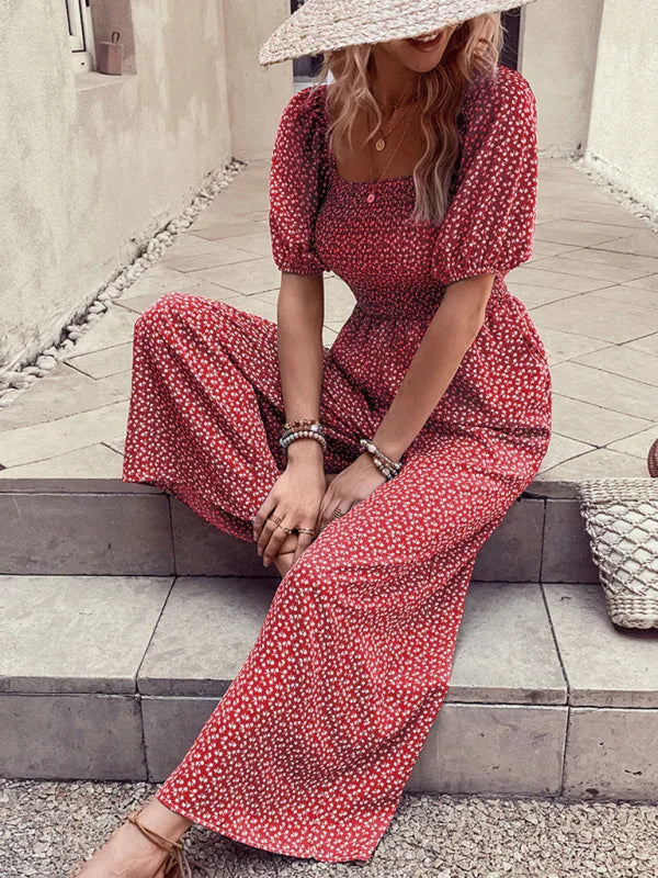 Pillar New Fashion Printed Jumpsuit