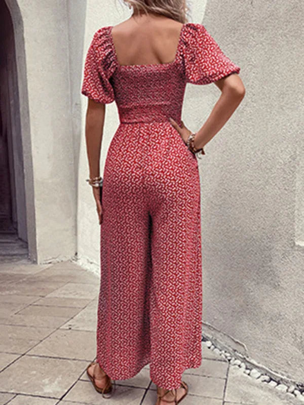 Pillar New Fashion Printed Jumpsuit