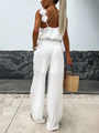 Berk New Casual Loose Suspender Sleeveless Pocket Jumpsuit