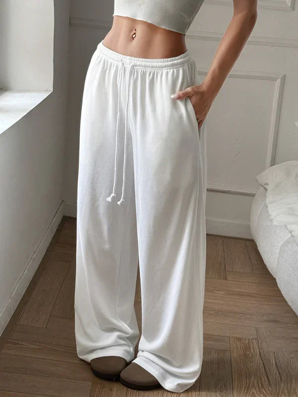 Leticia Casual strappy wide-leg pants