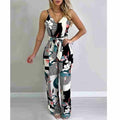 Ina Women Boho Floral Printed Jumpsuits Sexy - Vestir en Moda