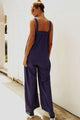 Indira Wide Strap Leg Jumpsuits - Vestir en Moda