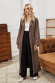 Ingrid Solid Color Coat - Vestir en Moda