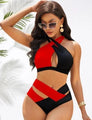 Iris Sexy Cut Out High Waist Swimsuit - Vestir en Moda