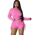 Isabella Clothing Sexy Popcorn Two Piece Set Women Clothing - Vestir en Moda