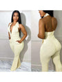 Isla Sexy Halter Neck Sleeveless Jumpsuit - Vestir en Moda