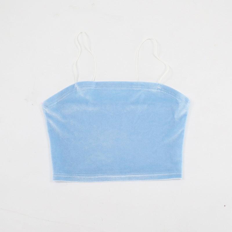 Isla Short Sleeve Fashionable Suede Three Piece Sets - Vestir en Moda