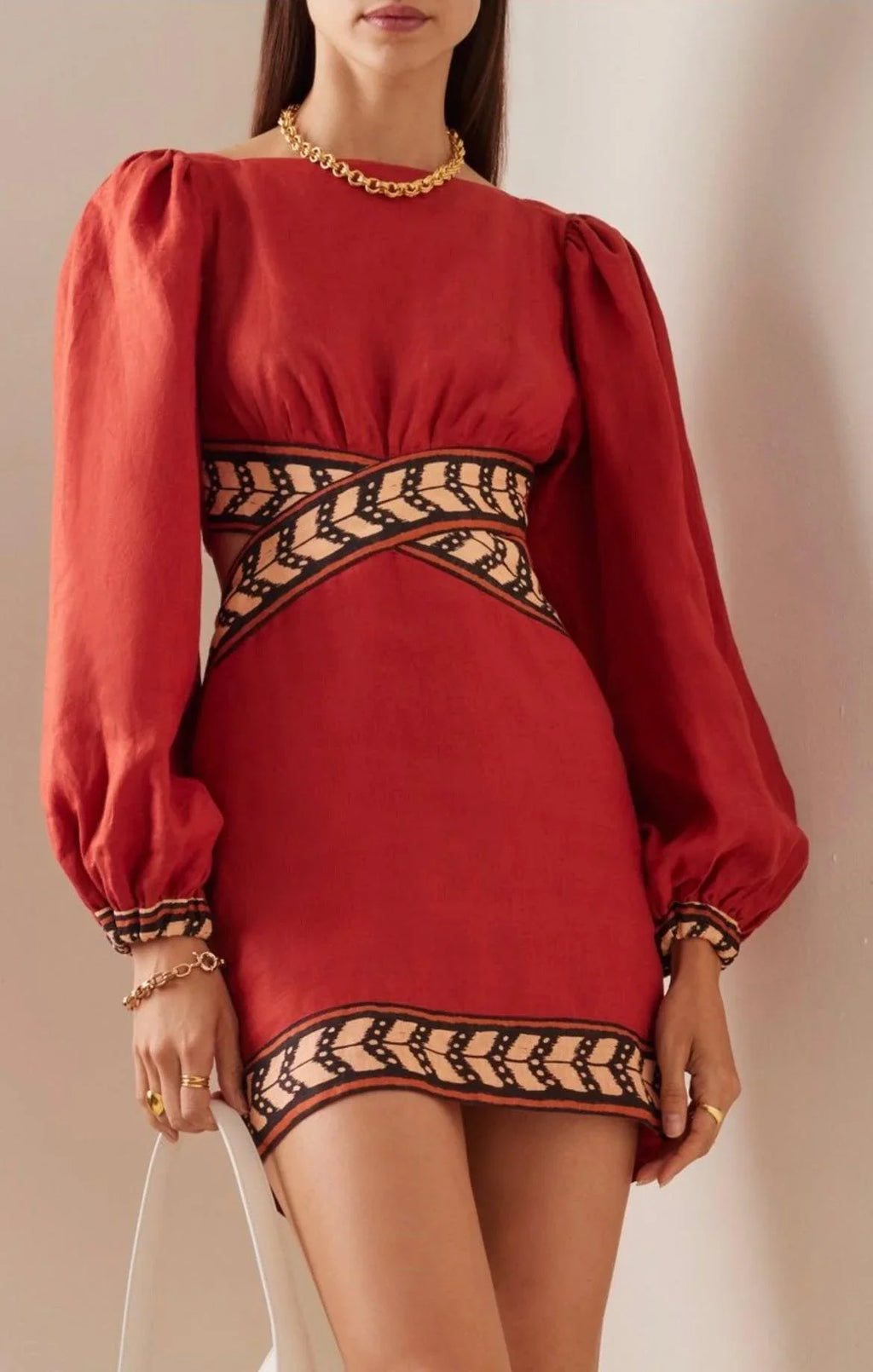 Jamelia Sexy Slim Knit Sheath Long Sleeve Dresses - Vestir en Moda