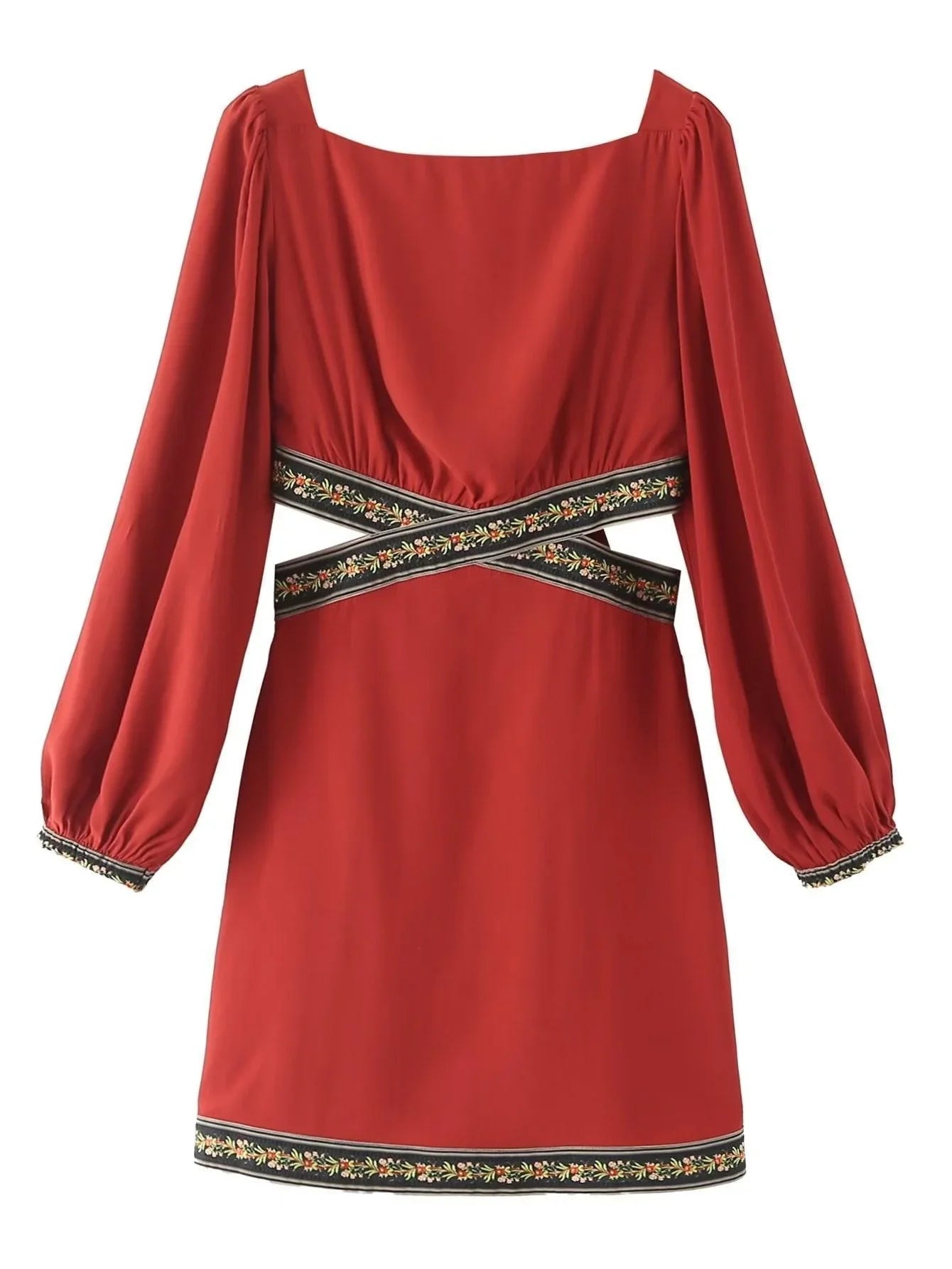 Jamelia Sexy Slim Knit Sheath Long Sleeve Dresses - Vestir en Moda