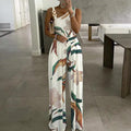 Jaquelin Summer Women Clothing Printing Sleeveless High Jumpsuits - Vestir en Moda