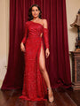 Jazmine Women Sexy Sequined Slit Party Dresses - Vestir en Moda