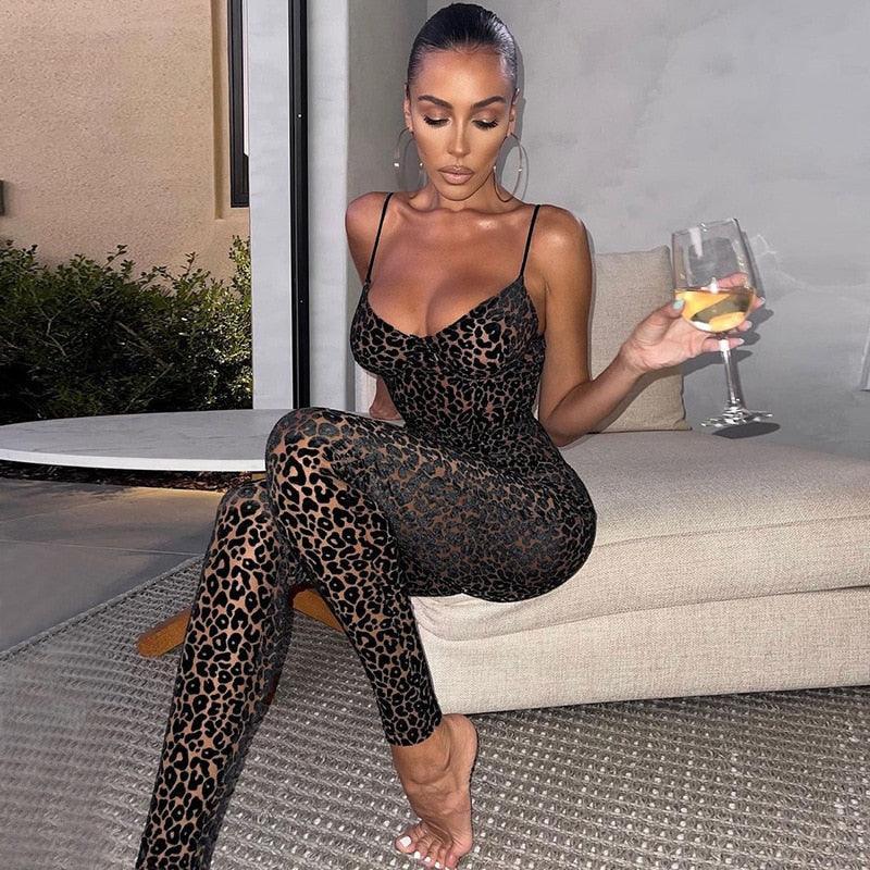 Jennifer Fashion Printed Jumpsuits Long Sleeve - Vestir en Moda