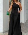 Jhoana Women Jumpsuits Spring Fashion One Shoulder Sleeveless - Vestir en Moda