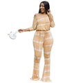 Jiayin Plus Size One-Piece Horn Trousers Belt Rope Jumpsuit - Vestir en Moda