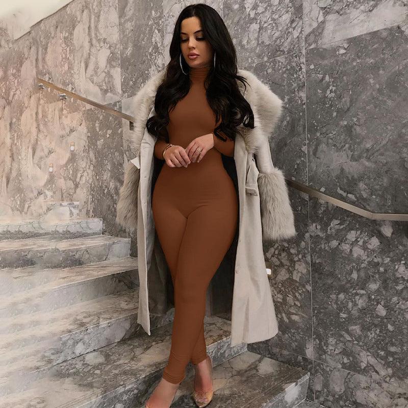 Jinna Autumn Winter Long Sleeve Lined Jumpsuits Women Clothing - Vestir en Moda