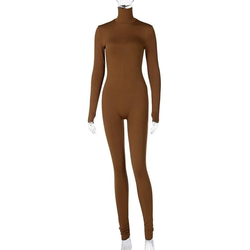 Jinna Autumn Winter Long Sleeve Lined Jumpsuits Women Clothing - Vestir en Moda