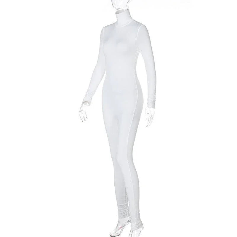 Jinna Autumn Winter Long Sleeve Lined Jumpsuits Women Clothing - Vestir en Moda