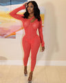 Johana Sexy Long Sleeve Jumpsuits Women - Vestir en Moda